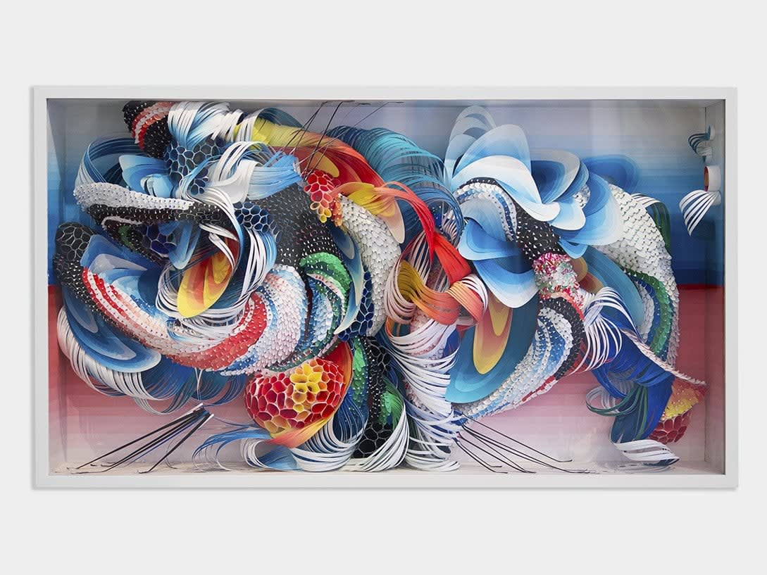 Crystal Wagner abstract paper sculpture
