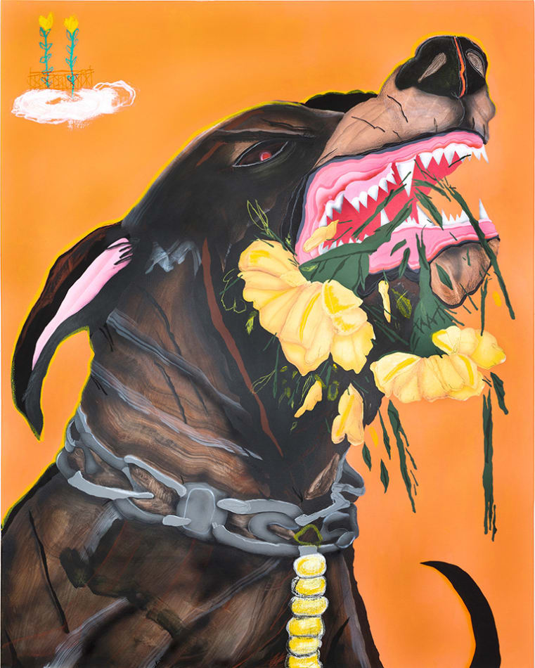 David Heo, Untitled (Yellow), 2022