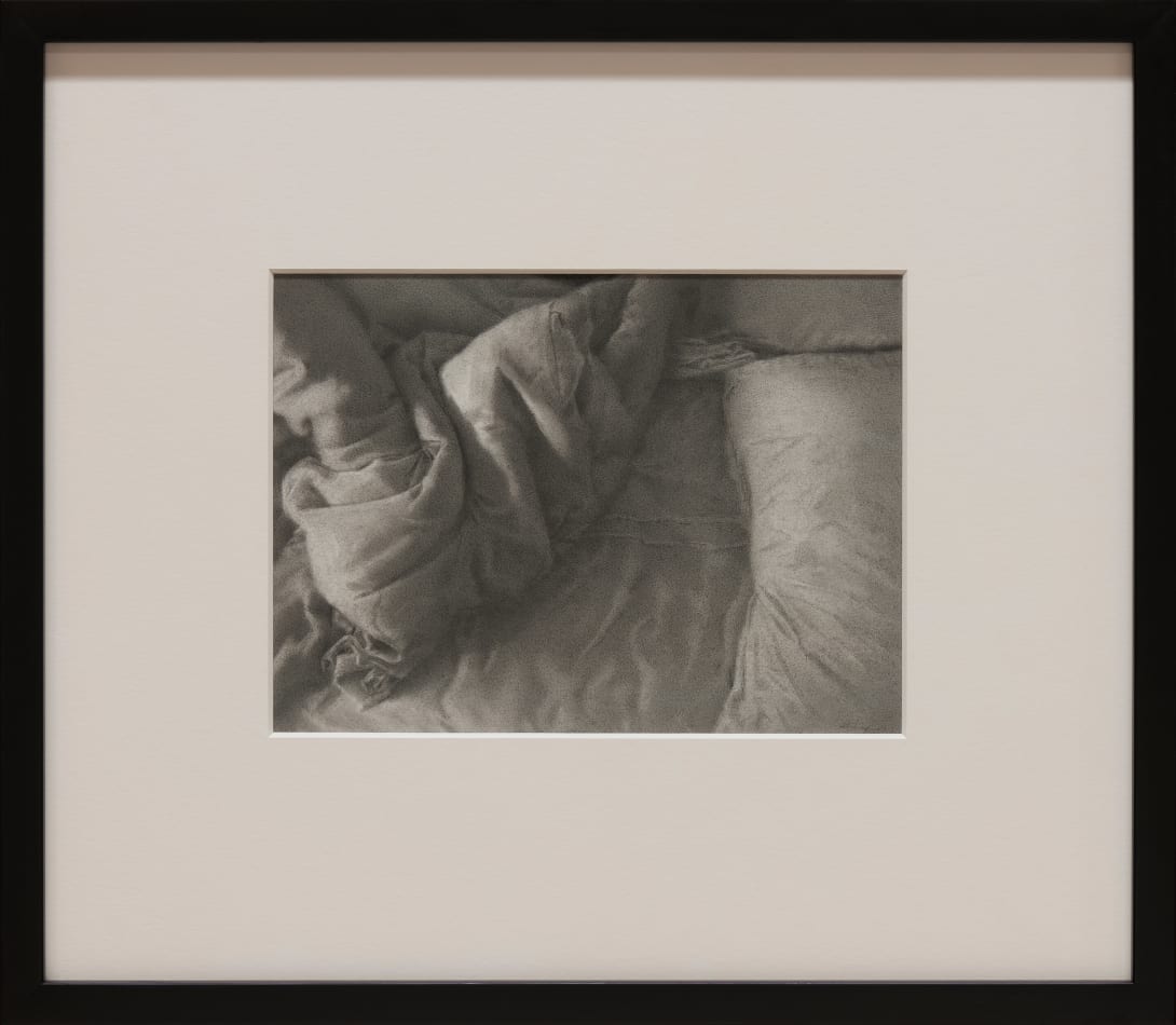 drawing of bed sheets