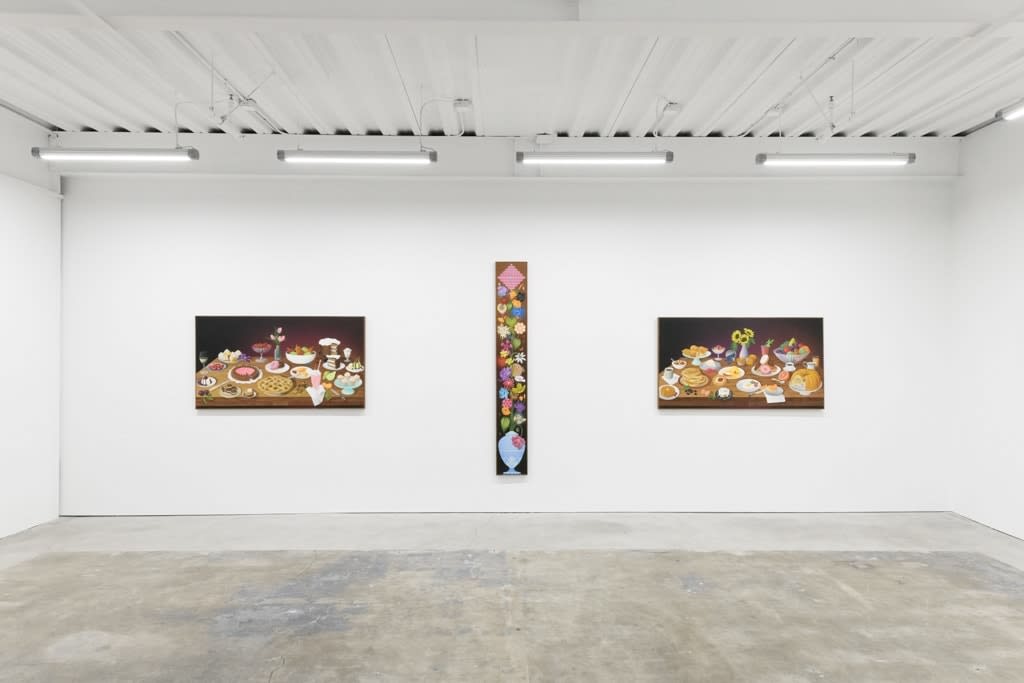 Casey Gray, Still Life with a Big Breakfast, 2024