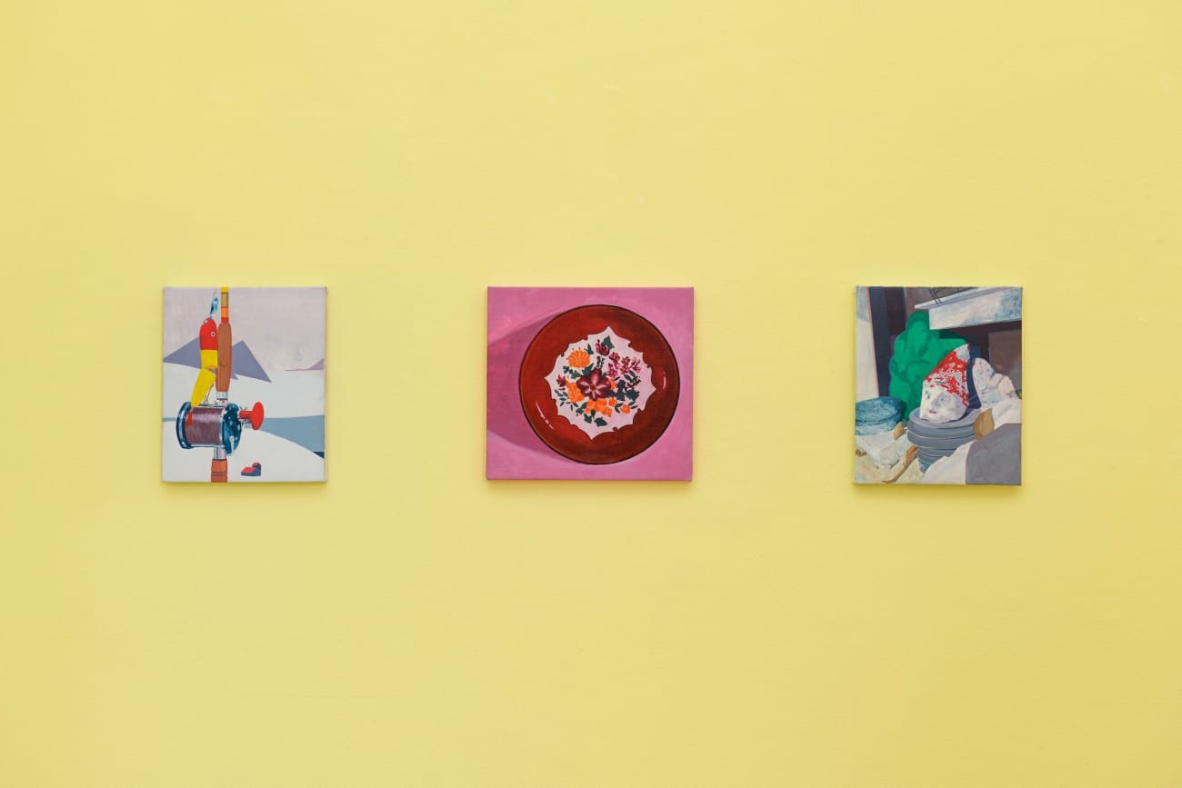 installation photo of Francisco Diaz Scotto's artwork