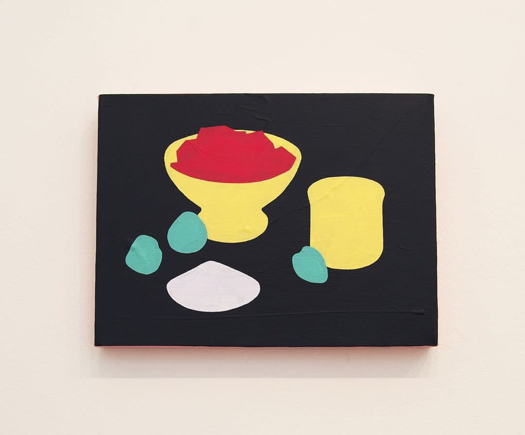 Mario Wagner colorful painting of still life