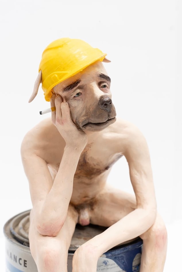 Stephen Morrison, Cigarette Dog, 2025