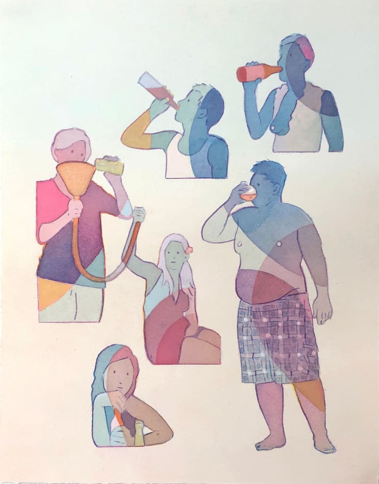 Dan Gluibizzi, We Got Drinks, 2019