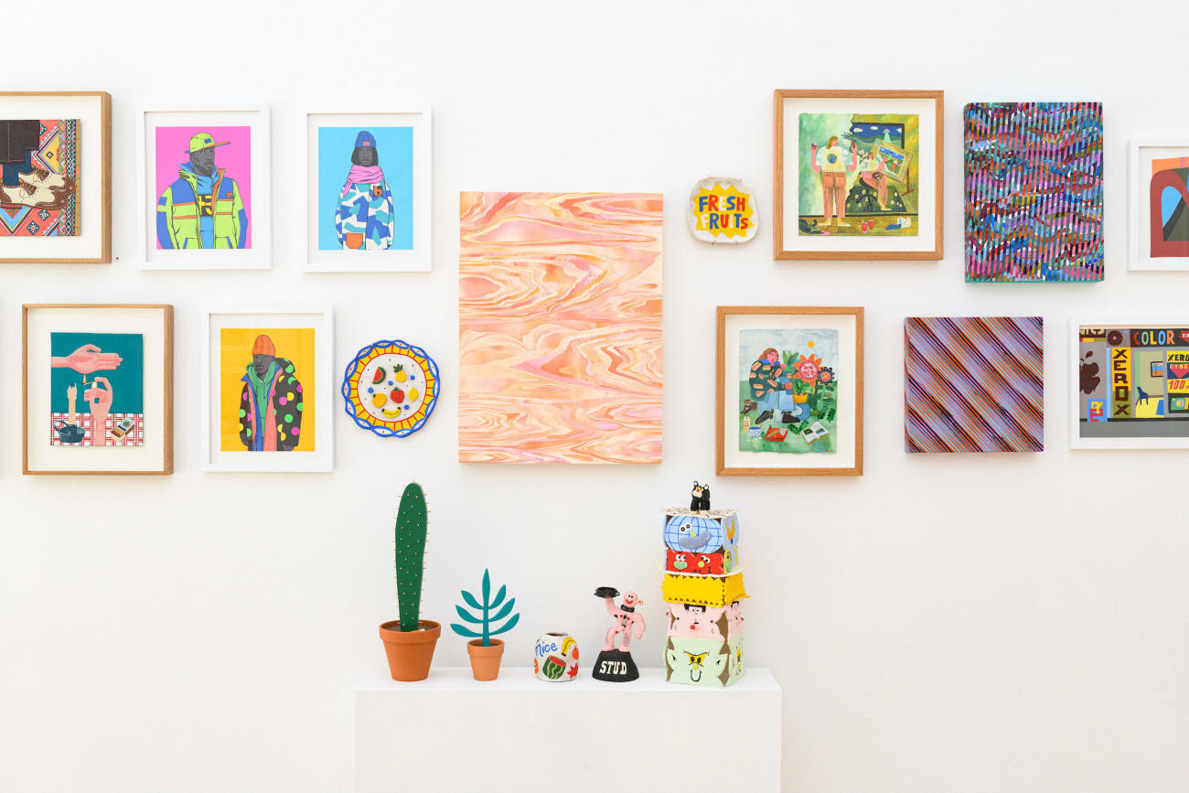 gallery wall at Hashimoto Contemporary San Francisco