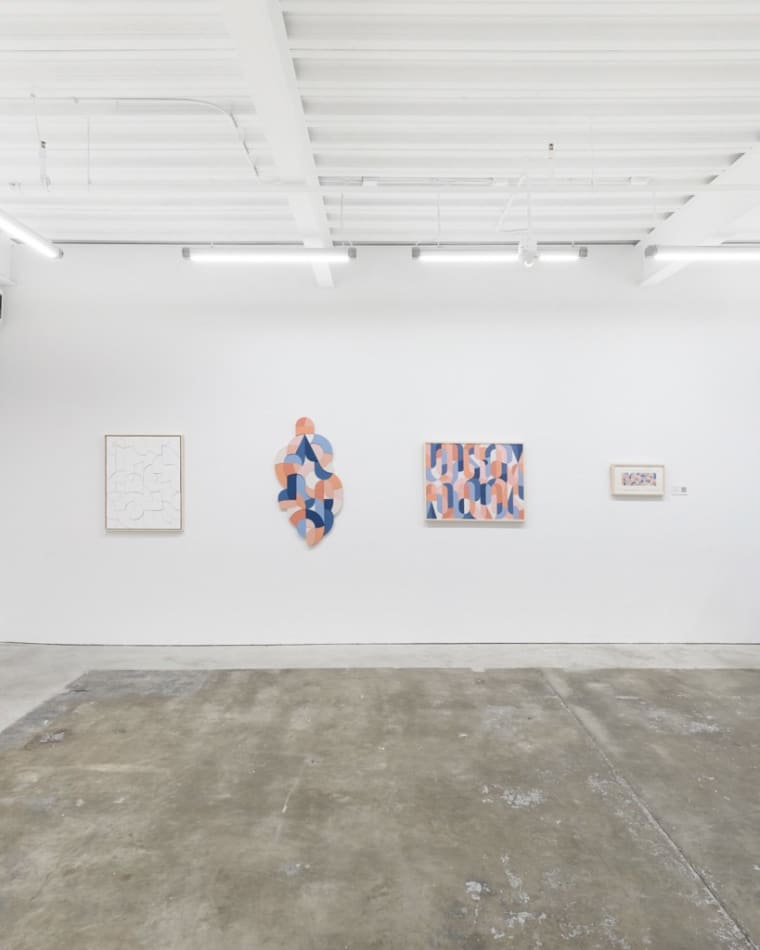Installation view of Scott Albrecht's exhibition 