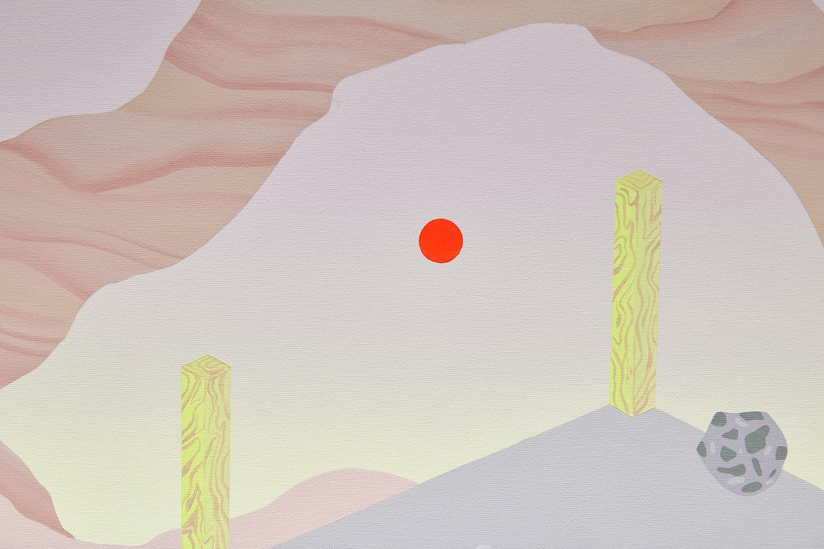 Madeleine Tonzi - abstract landscape forms