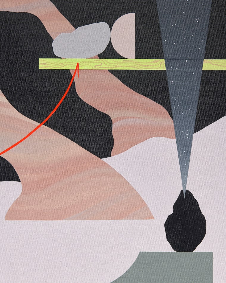 Madeleine Tonzi - abstract landscape forms