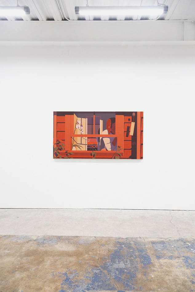 installation view of Adrian Kay Wong's exhibition 