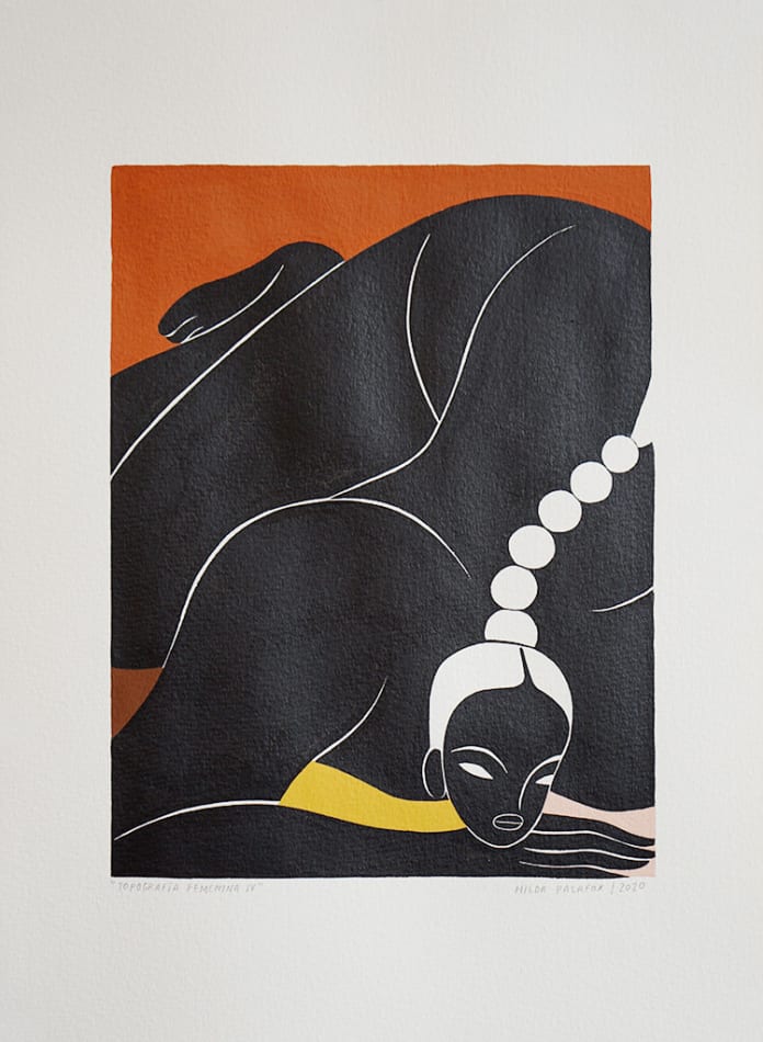Hilda Palafox, Topografía Femenina IV, 2020