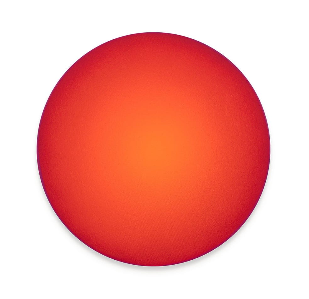 Jan Kaláb bright red circle