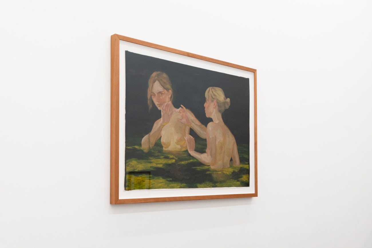 Installation image of painting at Hashimoto Contemporary Los Angeles