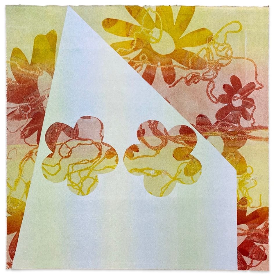 Karen Lederer abstract monoprint