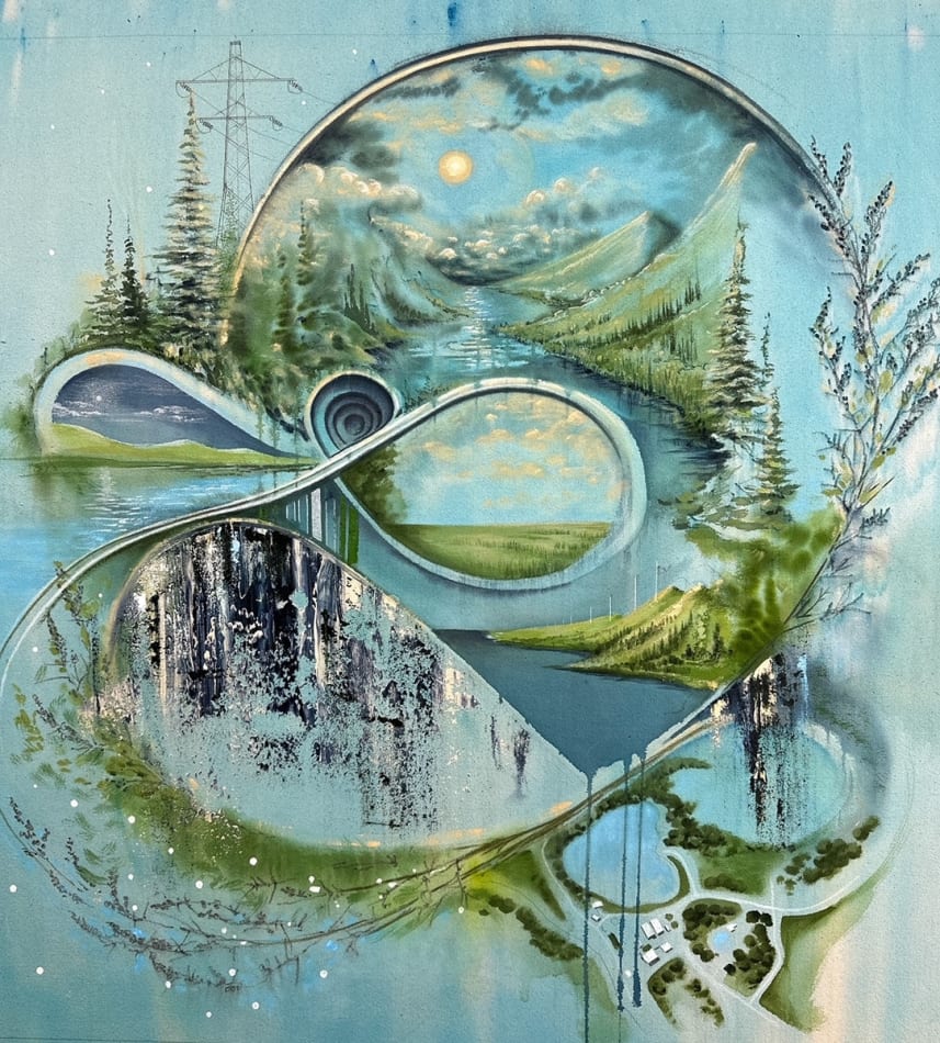 Gregory Euclide, Desire Path: Midnight, 2023