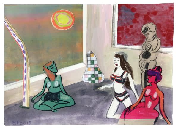 Elizabeth Huey, Poetry Reading, 2018