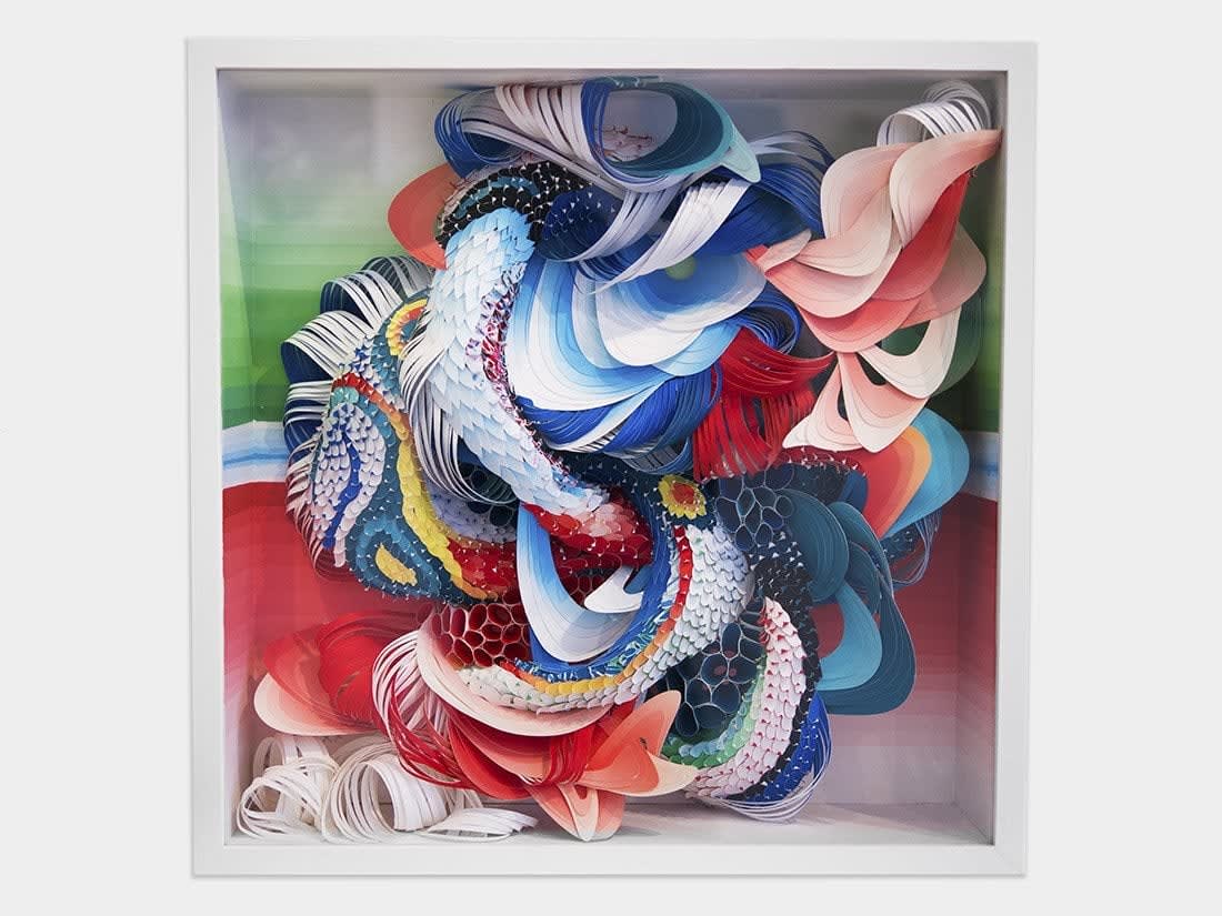 Crystal Wagner abstract paper sculpture
