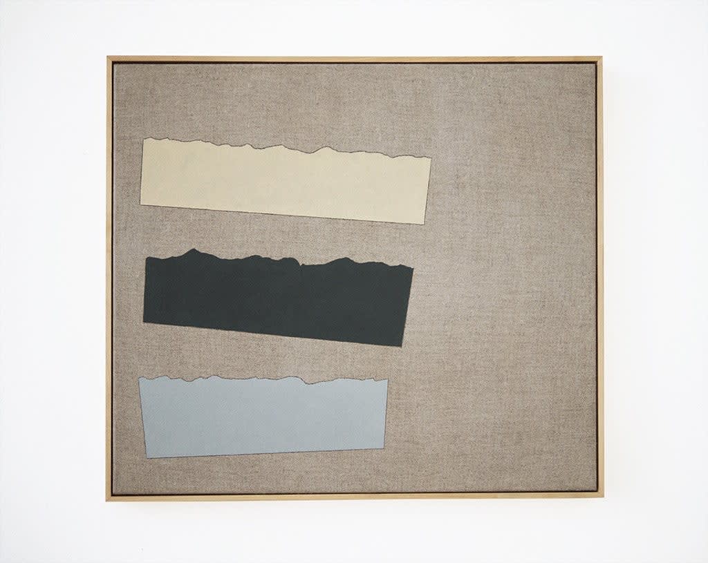 Steuart Pittman minimal painting with three bars