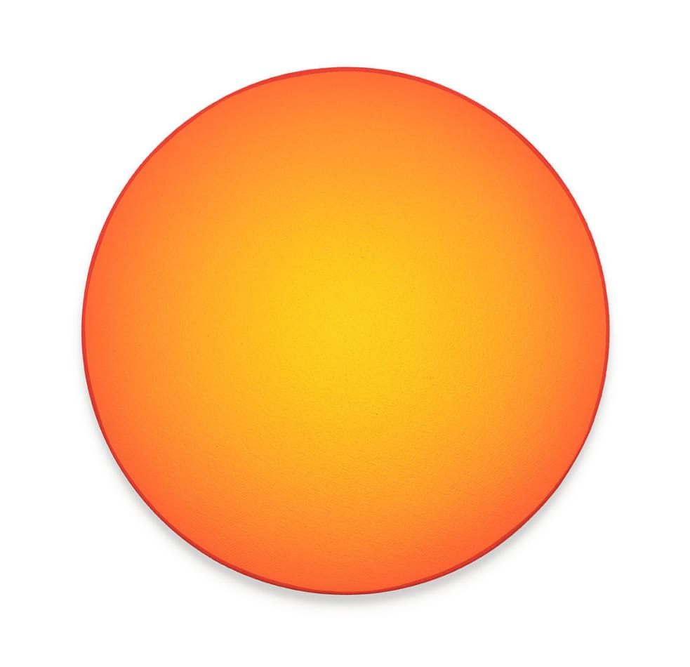 Jan Kaláb bright orange circle