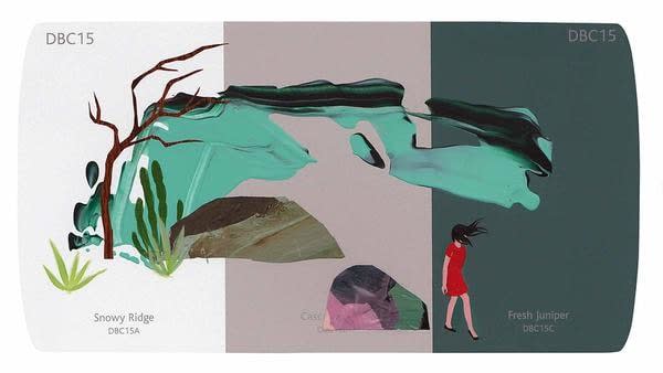 Seonna Hong, Snowy Ridge, 2016