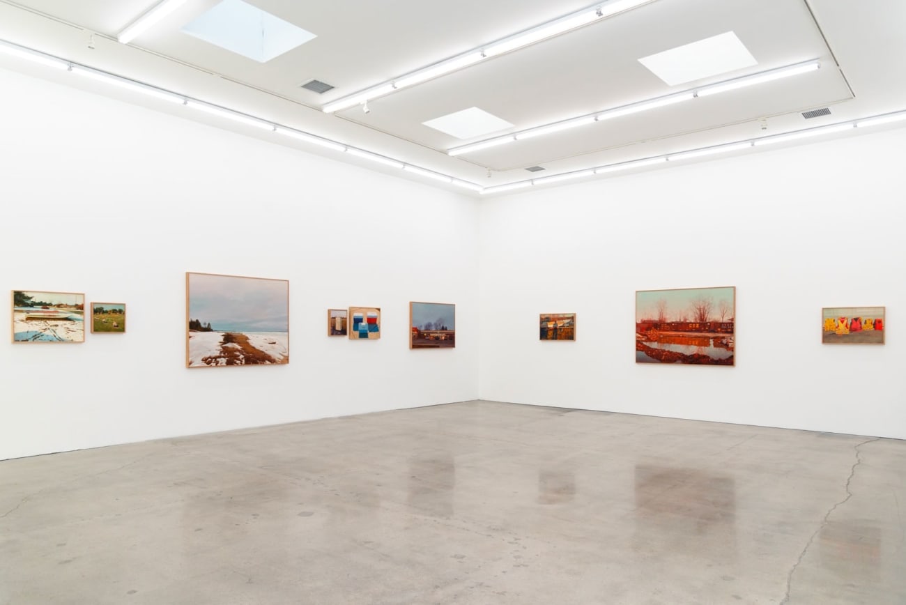 Installation image of Rachel Gregor's solo exhibition Still Summer at Hashimoto Contemporary Los Angeles
