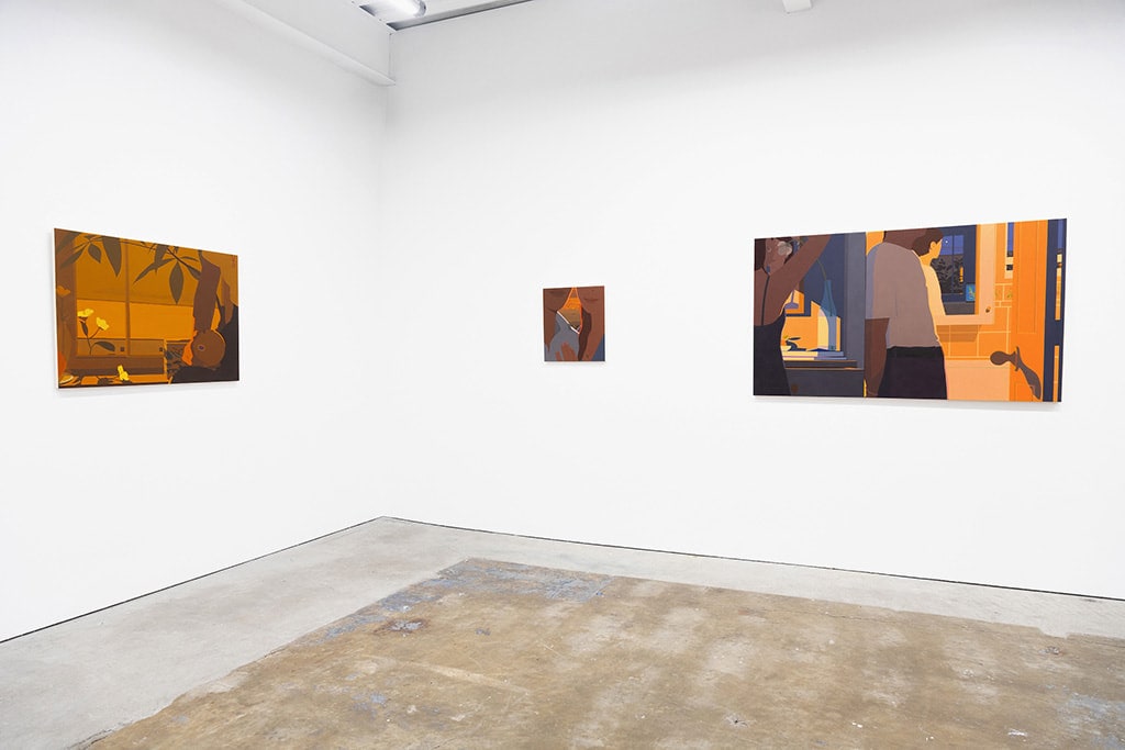 installation view of Adrian Kay Wong's exhibition 