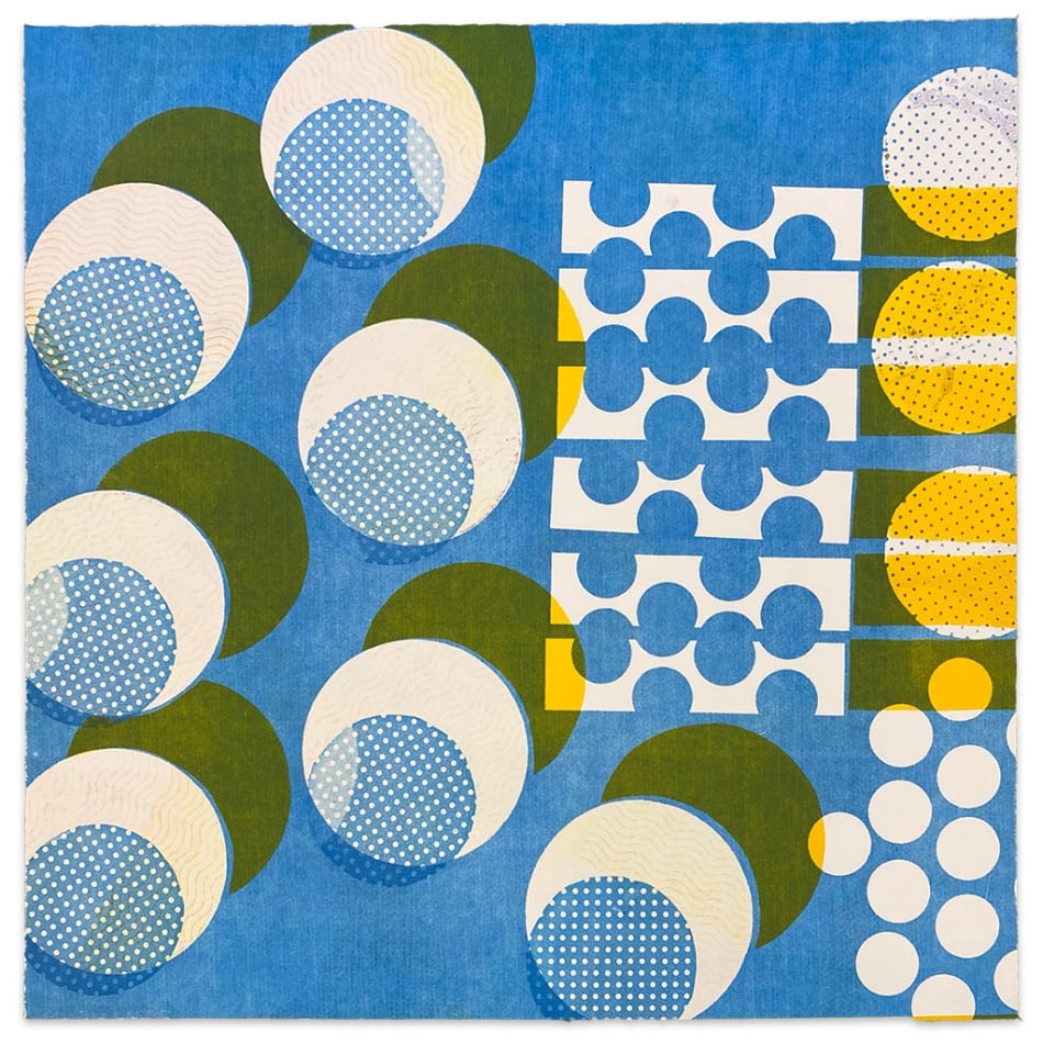 Karen Lederer abstract monoprint