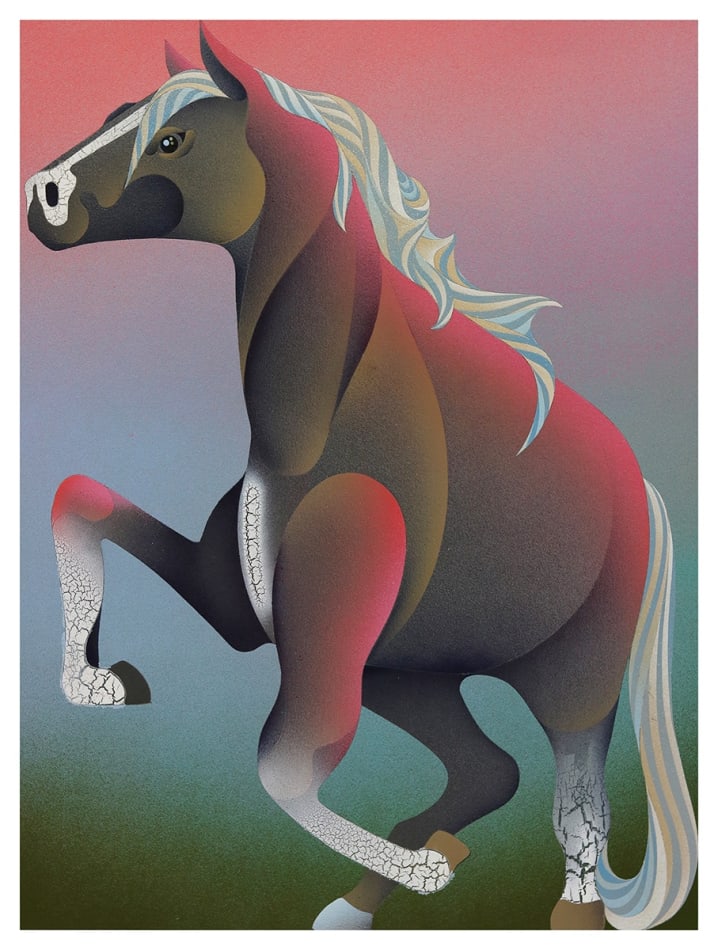Casey Gray, Horse, 2021
