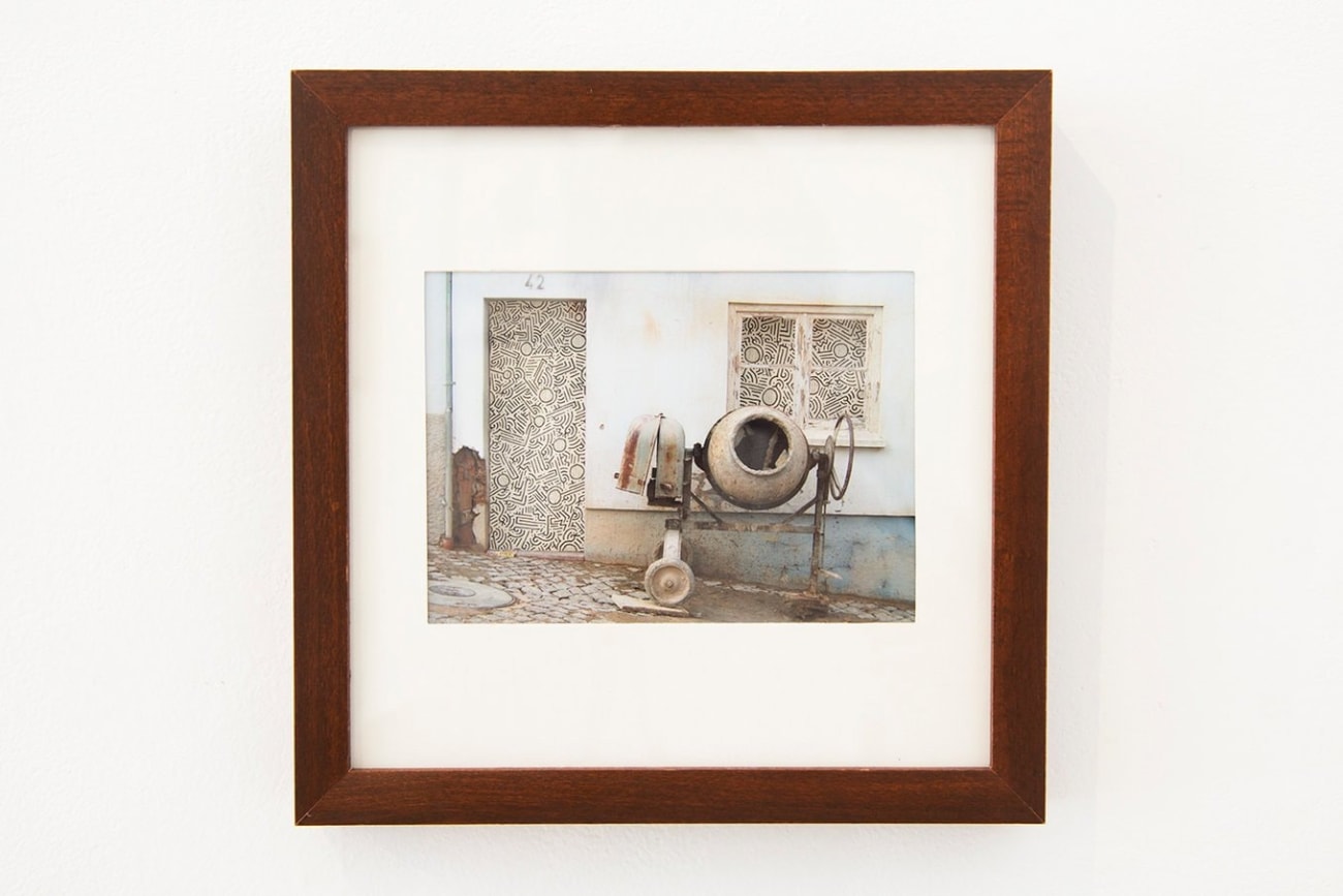 Aaron de la Cruz framed photograph of exterior