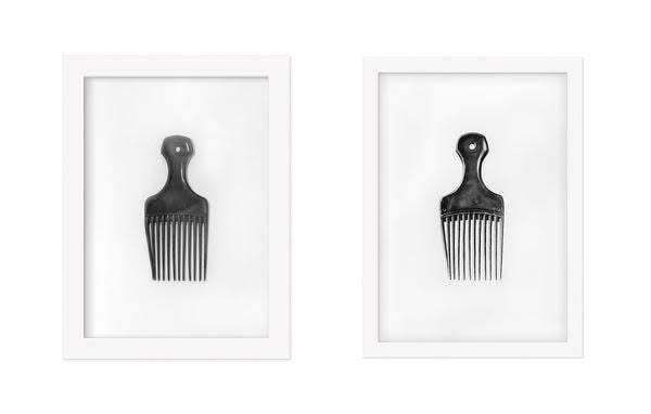 Joel Daniel Phillips, Found Object #8 (Hair Pick), 2017