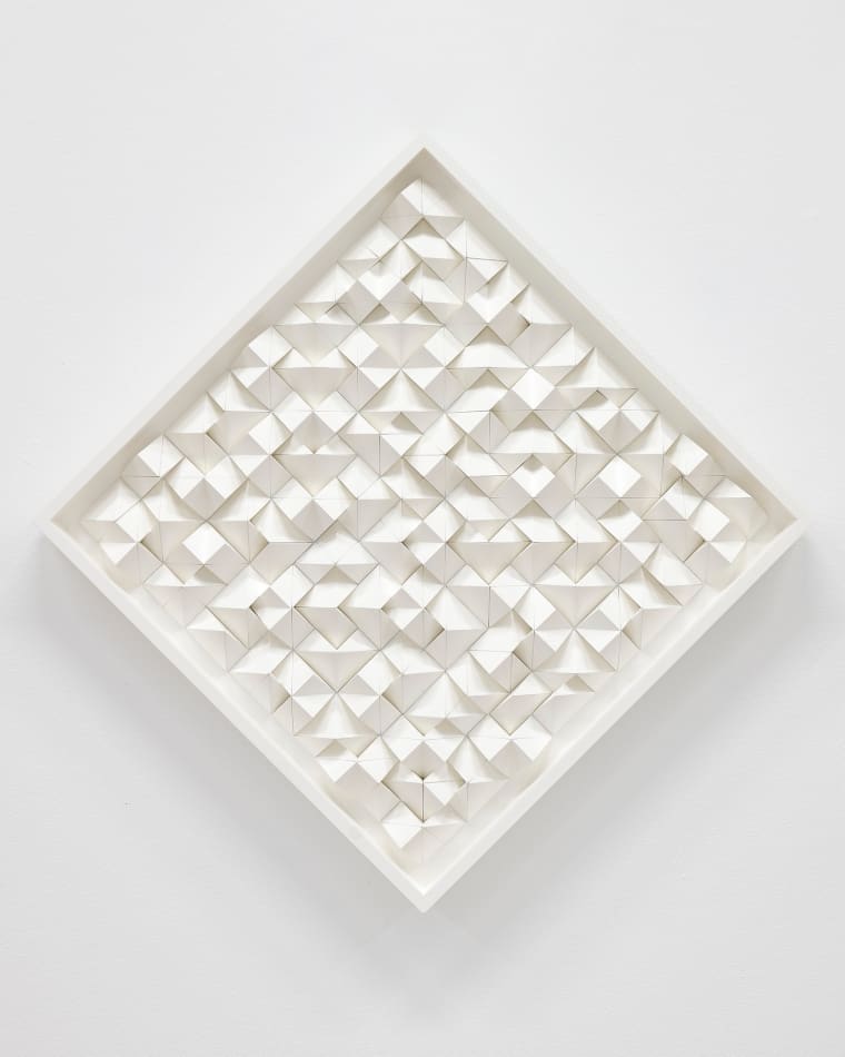 Sean Newport abstract colorful wall sculpture