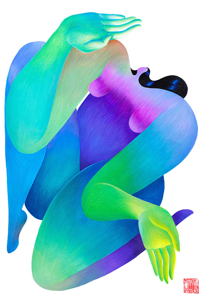 Hanna Lee Joshi, Touching the Earth, 2020