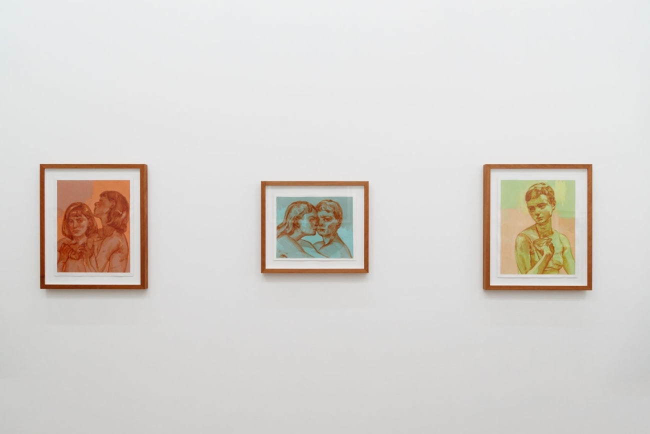 Installation image of Rachel Gregor's solo exhibition at Hashimoto Contemporary Los Angeles