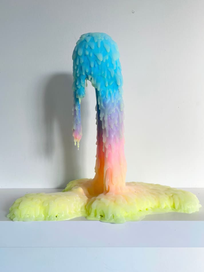Dan Lam dripping sculpture
