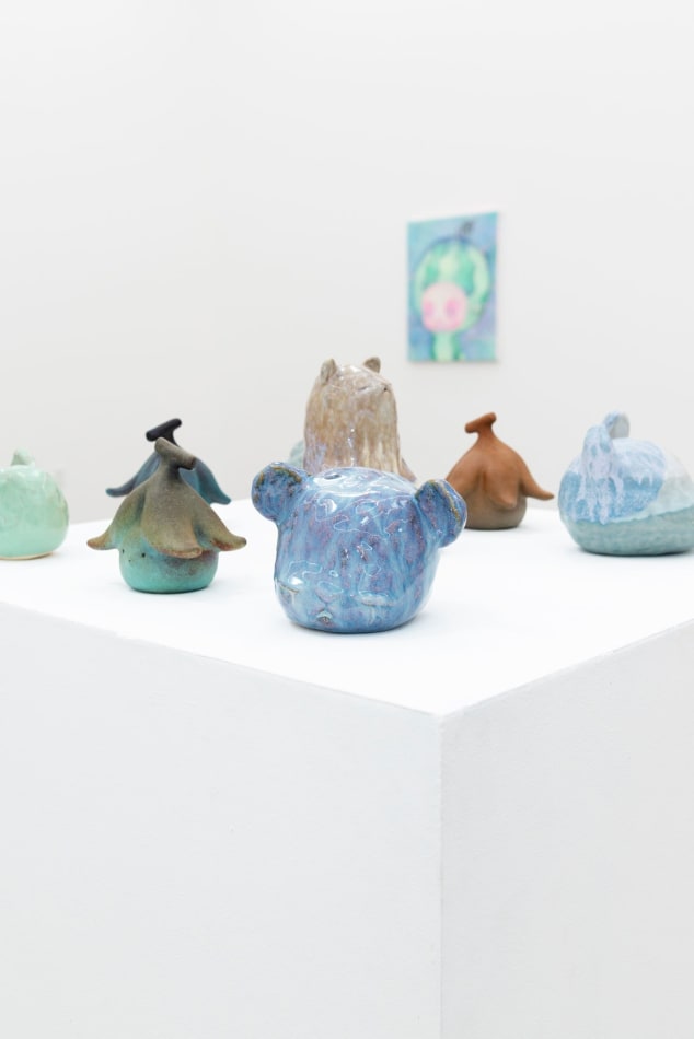 Installation image of So Youn Lee's work at Hashimoto Contemporary Los Angeles