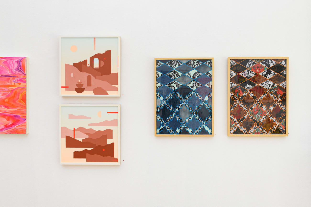Galley wall at Hashimoto Contemporary San Francisco