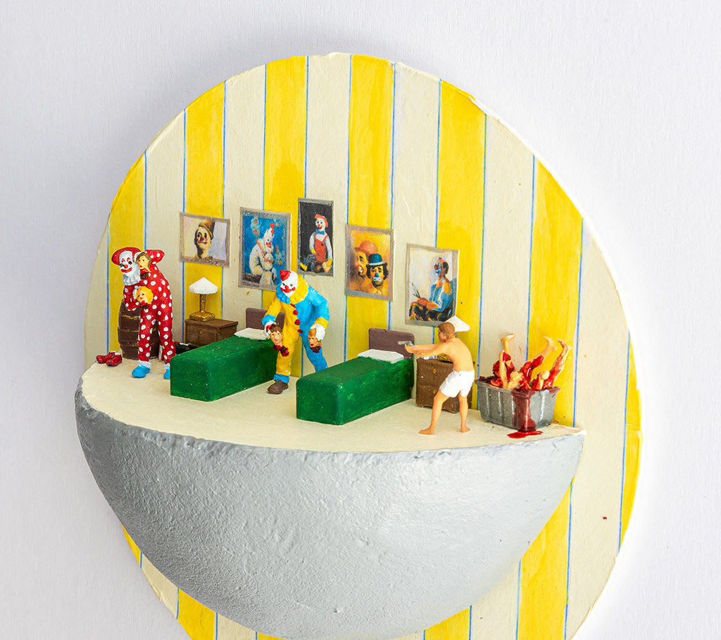 side view of artwork
