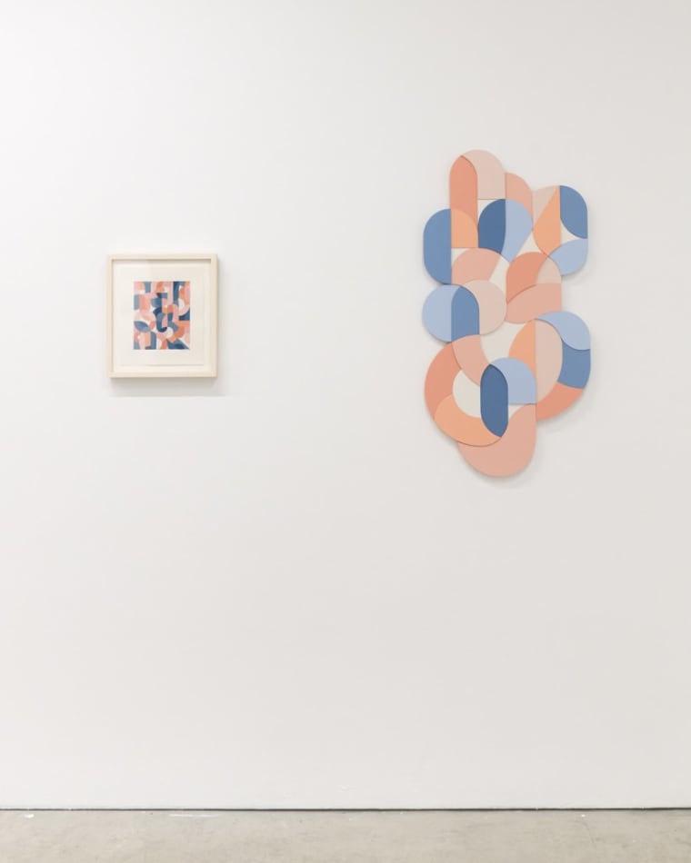 Installation view of Scott Albrecht's exhibition 