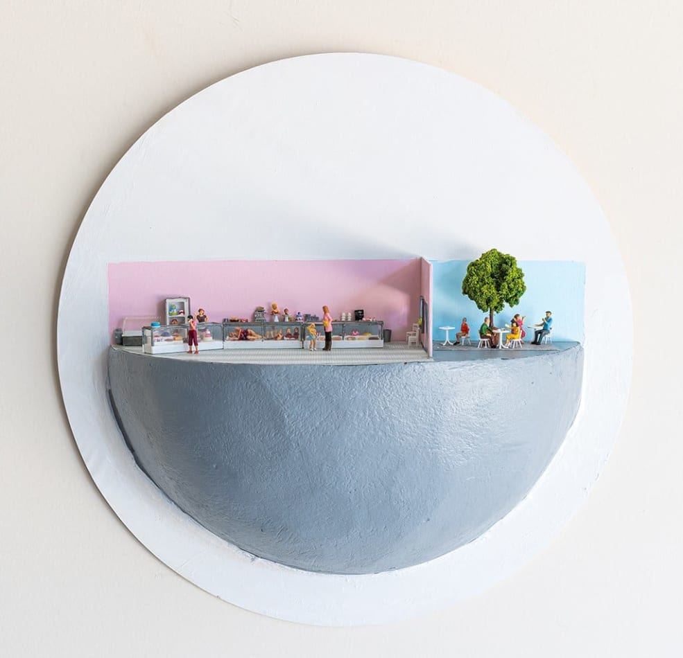 full front view of artwork