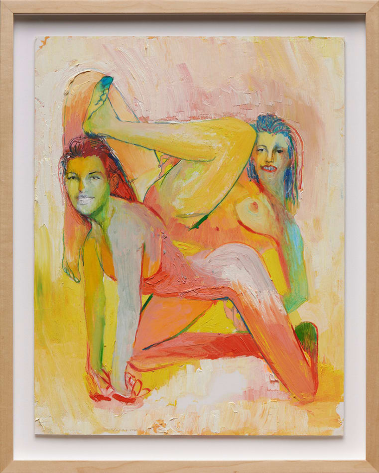 Erik Jones drawing of two female nudes