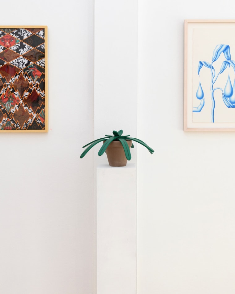 Jeff Canham's plant sculpture