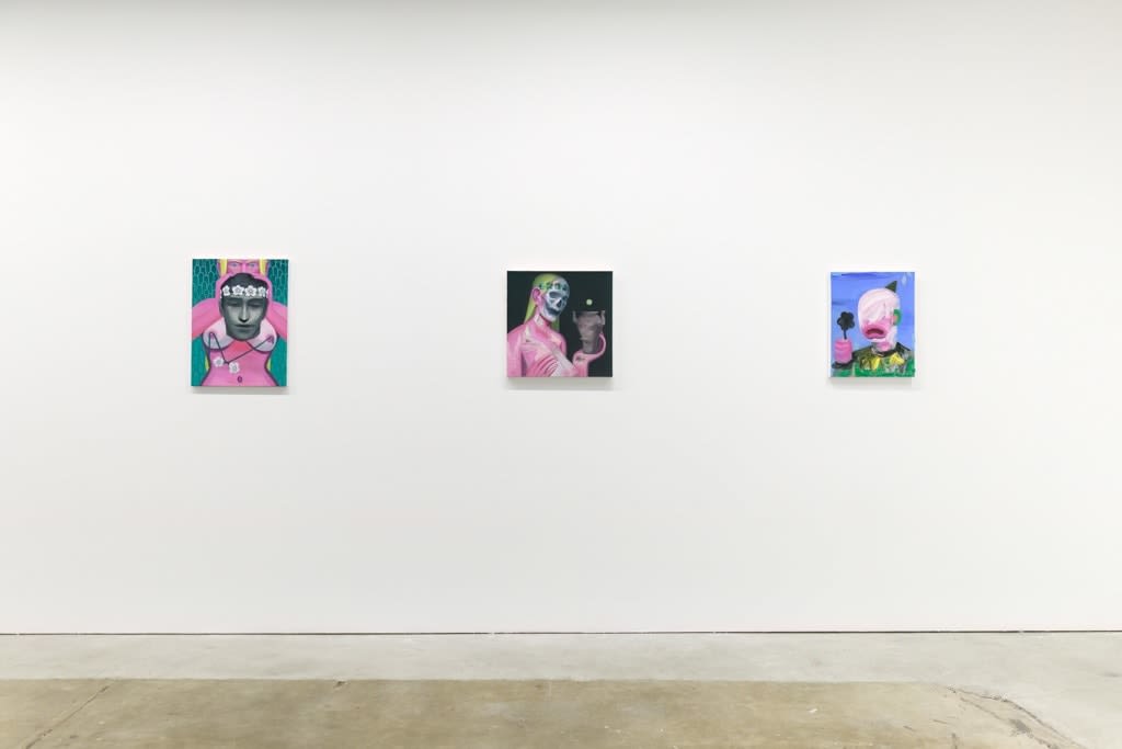 Installation photo from Maiden by Corey Lamb, left to right, 