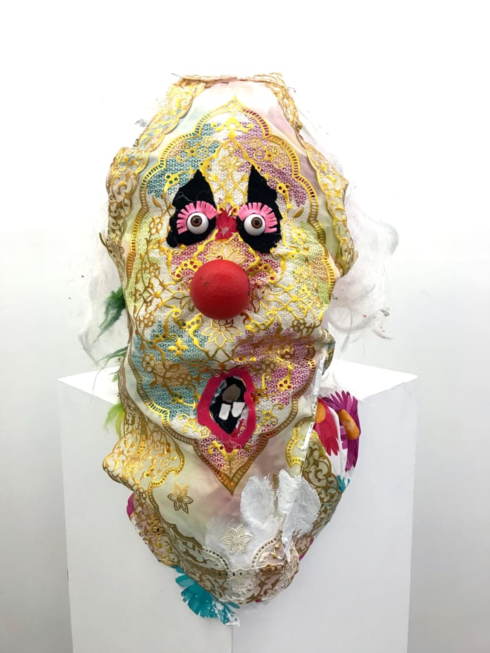 Brian A. Whiteley, Clown Mask 4, 2017