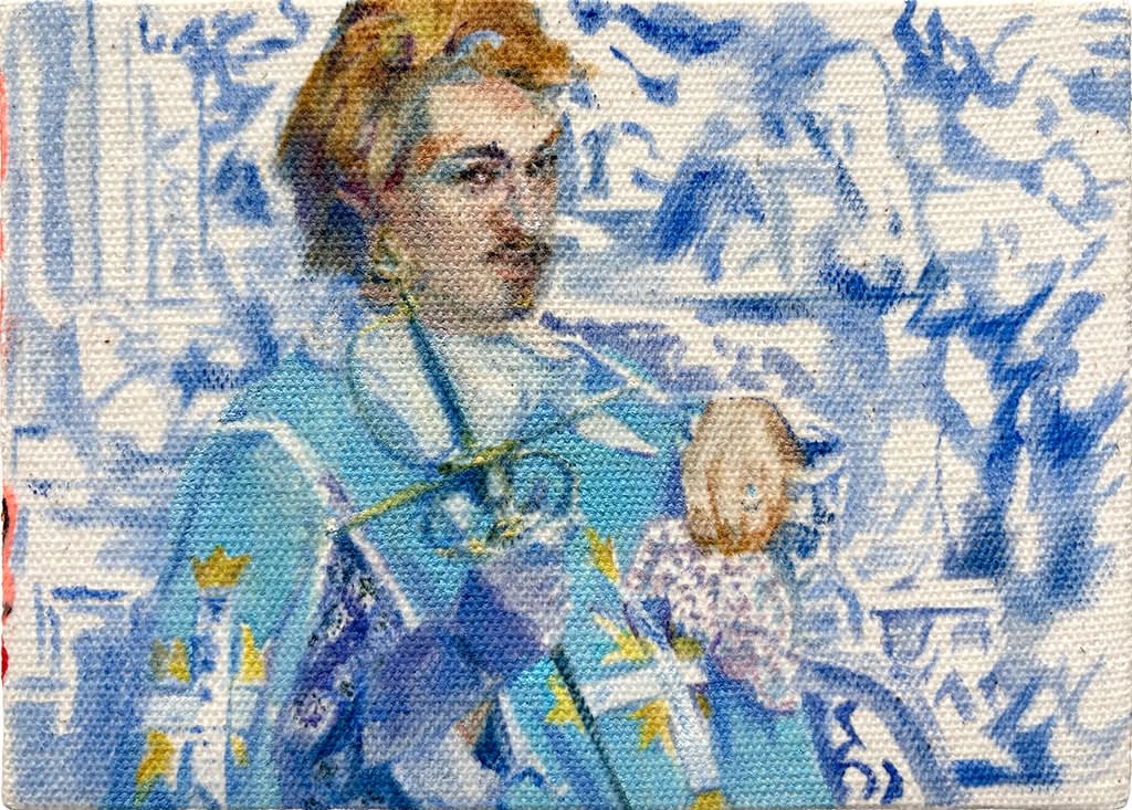 Ester Tuva & Gabrielle Medina, Painting for My Dog (Musketeer), 2026