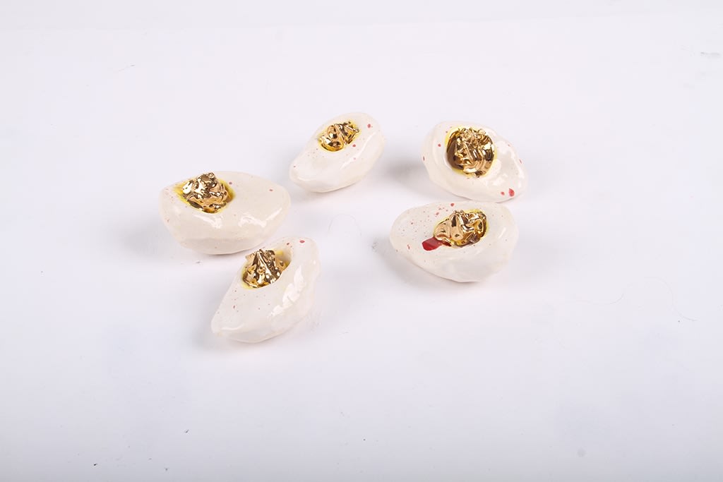 Katie Kimmel, Golden Deviled Eggs, 2020