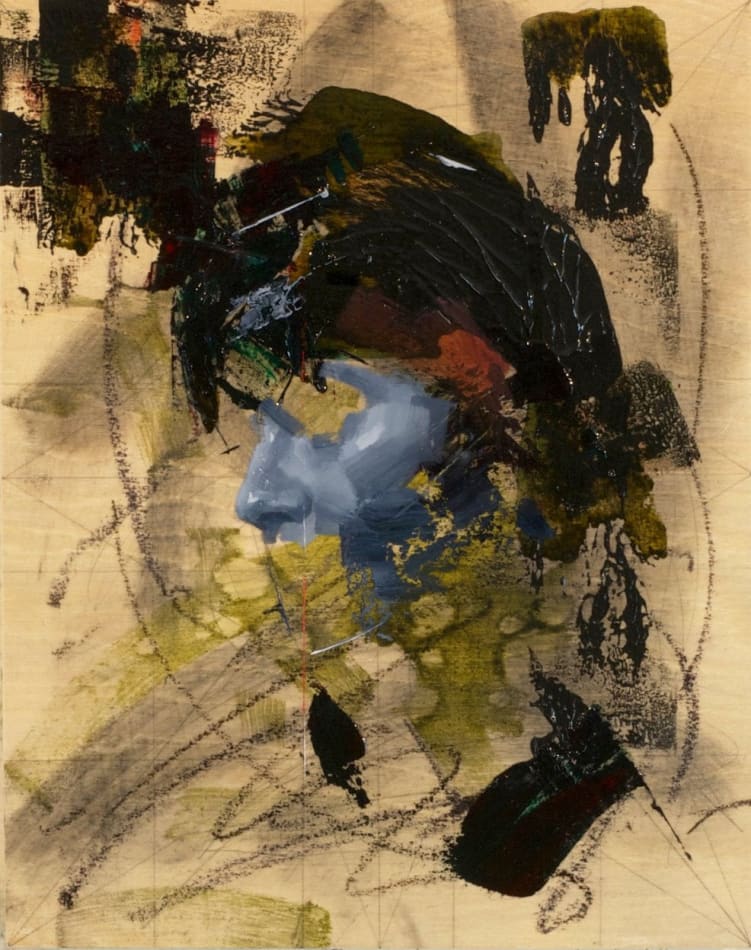 John Wentz abstracted portrait