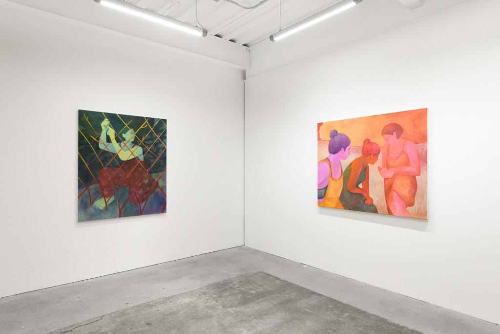 Installation view of artist Genevieve Cohn's exhibition 