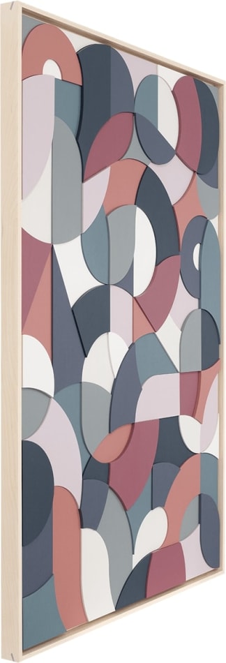 side view of artwork