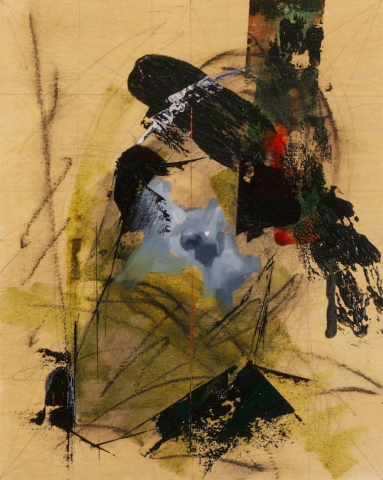 John Wentz abstracted portrait