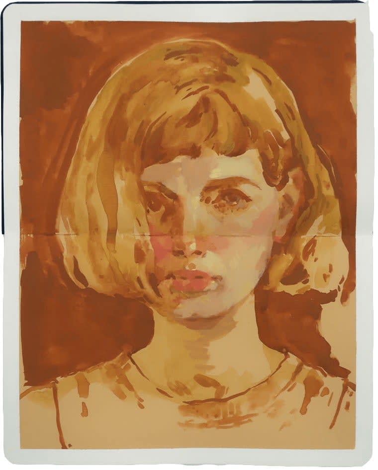 Rachel Gregor, Untitled Self Portrait, 2021