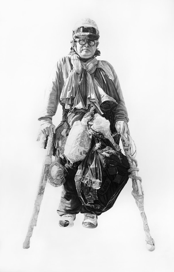 Joel Daniel Phillips, Jack #2 & Jack's Cane (Diptych), 2016